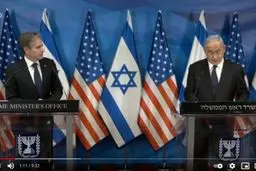 بلینکن: درباره برجام با نتانیاهو گفتگو کردم