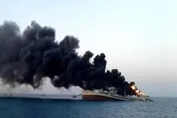 استانداری هرمزگان: حادثه آتش‌سوزی خارک ۳۳ مصدوم داشته است