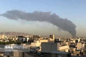 آتش‌سوزی در پالایشگاه تهران