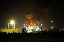 دادستان ری: خرابکاری بودن ماهیت حادثه آتش سوزی پالایشگاه نفت تهران منتفی است