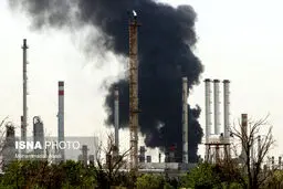 حادثه آتش‌سوزی در پالایشگاه تهران به صورت کامل مهار و اطفاء شد