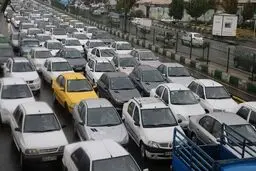 ترافیک سنگین در محورهای ورودی به پایتخت
