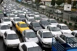 ترافیک سنگین در محورهای ورودی به پایتخت