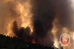 آتش سوزی گسترده در قدس اشغالی