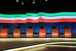 حضور کاندیداها برای برگزاری مناظره سوم ۱۴۰۰
