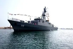 الحاق ناوشکن دنا و مین شکار شاهین به ناوگان جنوب نیروی دریایی ارتش