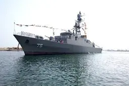 الحاق ناوشکن دنا و مین شکار شاهین به ناوگان جنوب نیروی دریایی ارتش