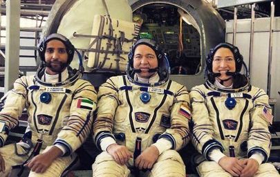 سفره غذایی ویژه فضانورد امارات در ایستگاه فضایی بین‌المللی