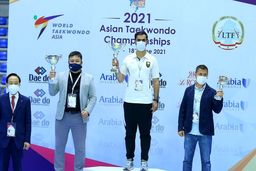 تیم ملی پاراتکواندو ایران قهرمان آسیا شد