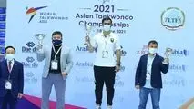 تیم ملی پاراتکواندو ایران قهرمان آسیا شد