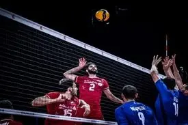 ایران صفر – فرانسه ۳ / ملی پوشان والیبال ایران از مدار شکست خارج نشدند