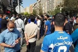 تجمع هواداران استقلال مقابل مجلس