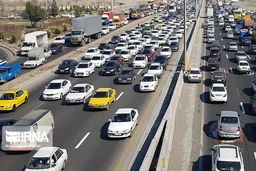 ترافیک سنگین در محورهای شمالی کشور