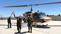 یک فروند بالگرد حامل صندوقهای اخذ رای در دزفول سقوط کرد