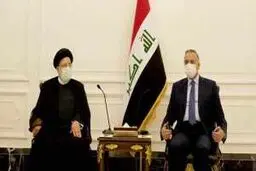 دعوت رئیسی از الکاظمی برای سفر به تهران