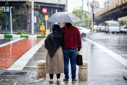 بارش باران تابستانی در پایتخت