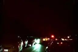 جاده چالوس قفل شد