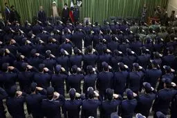 جنجال سلام نظامی همافران مقابل ” آیت الله علم‌الهدی”