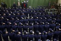 جنجال سلام نظامی همافران مقابل ” آیت الله علم‌الهدی”