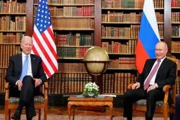 بایدن در تماس تلفنی با پوتین خواستار اقدام علیه حملات سایبری شد