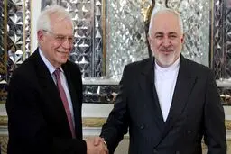 بورل در تماس تلفنی با ظریف: سخنان نخست وزیر اسلوونی در گردهمایی [منافقین] موضع اتحادیه اروپا در قبال ایران نیست