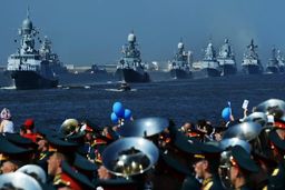 حضور ایران در بزرگترین رزمایش دریایی روسیه