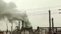 آتش سوزی در پتروشیمی امیرکبیر +/تکمیلی