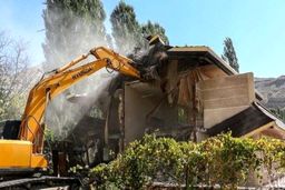 ۵۰ ویلای لوکس غیرمجاز در شهریار تخریب شدند