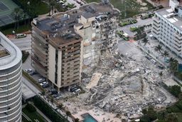 احتمال فرو ریختن مابقی ساختمان فلوریدا