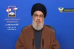 سید حسن نصرالله: رویارویی رسانه‌ای هم مثل درگیری‌های نظامی باید گسترش و تحول پیدا کند