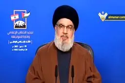 سید حسن نصرالله: رویارویی رسانه‌ای هم مثل درگیری‌های نظامی باید گسترش و تحول پیدا کند