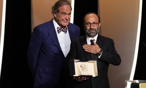 فیلم قهرمان به کارگردانی و نویسندگی اصغر فرهادی برنده جایزه بزرگ هیات داوران جشنواره فیلم کن امسال شد.