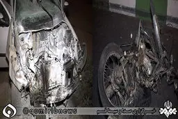 ۵ کشته در تصادف خودروی سواری و موتورسیکلت