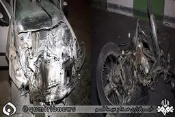 ۵ کشته در تصادف خودروی سواری و موتورسیکلت