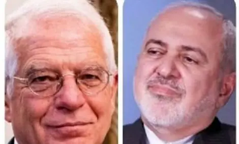 گفتگوی تلفنی ظریف و بورل درباره برجام و تحولات افغانستان