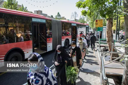 احتمال آغاز واکسیناسیون رانندگان اتوبوس اواخر هفته آینده