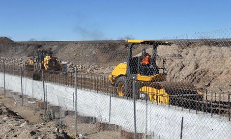 احداث دیوار بتنی در مرز ایران و ترکیه
