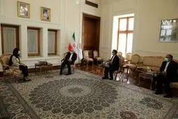 دیدار خداحافظی سفیر بلژیک در تهران با ظریف