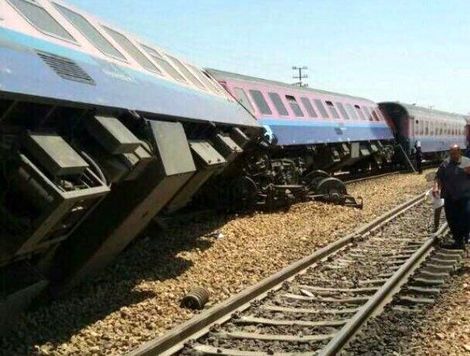 جزییات واژگونی ۶ واگن یک قطار باری در محور جنوب