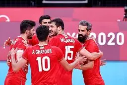 پیروزی یک طرفه والیبال ایران مقابل ونزوئلا