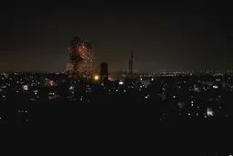 شنیده شدن صدای انفجار در شمال نوار غزه