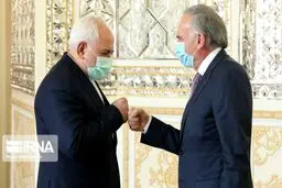 دیدار نماینده دبیرکل سازمان ملل در امور افغانستان با ظریف