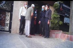 حضور میرحسین موسوی در منزل یکی از اقوام + عکس