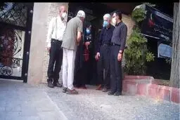 حضور میرحسین موسوی در منزل یکی از اقوام + عکس