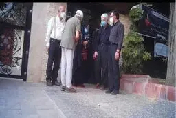 حضور میرحسین موسوی در منزل یکی از اقوام + عکس
