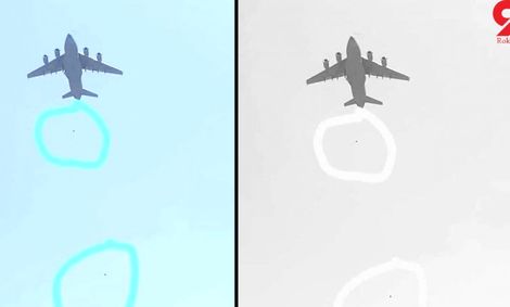 «سقوط چند نفر» از هواپیمای آمریکایی در کابل؛ «در چرخ بقایای انسانی کشف شد»