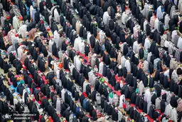 برگزاری نماز ظهر عاشورا با رعایت شیوه نامه‌های بهداشتی