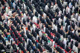 برگزاری نماز ظهر عاشورا با رعایت شیوه نامه‌های بهداشتی