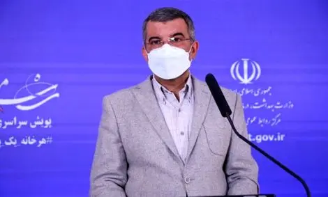 حریرچی: علایم گذر از پیک پنجم کرونا در ۱۴ استان کشور مشاهده می‌شود