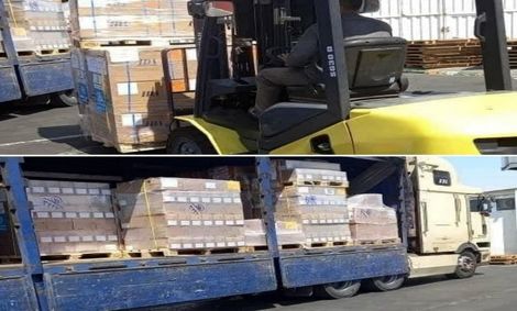 ۱۱۵ کامیون حامل سرم وارد کشور شد